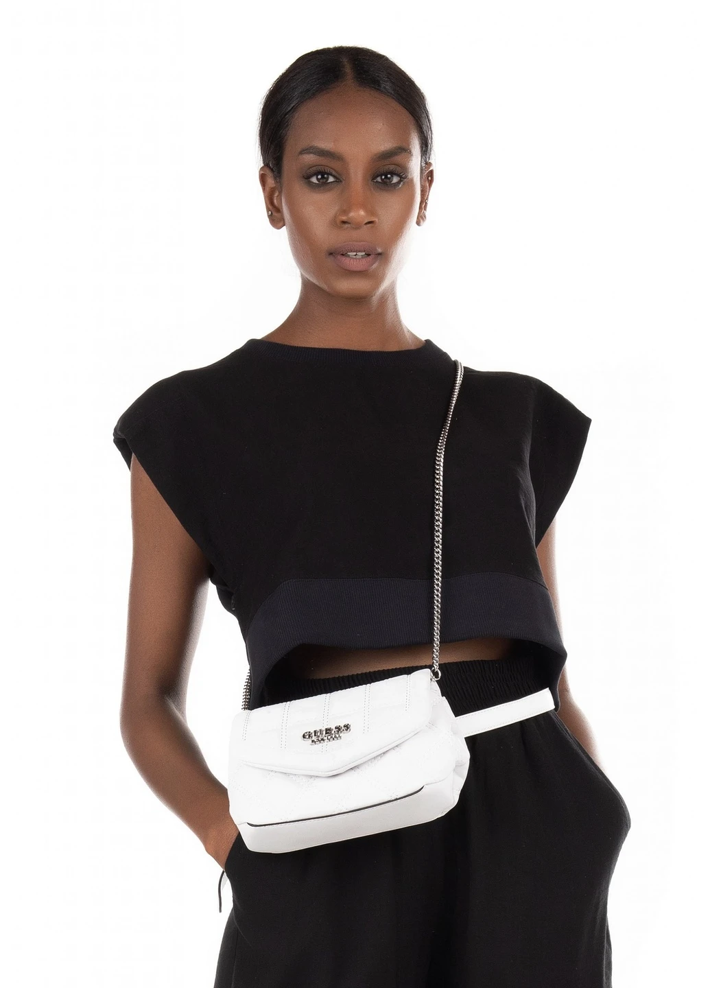 Сумка Guess KAMINA CNVRTBL XBODY BELT BAG (239103599)