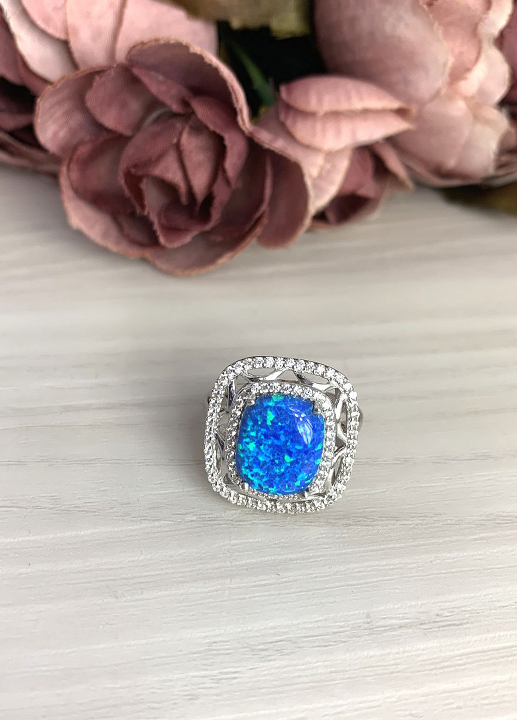 Кільце Silver Flame (219626858)