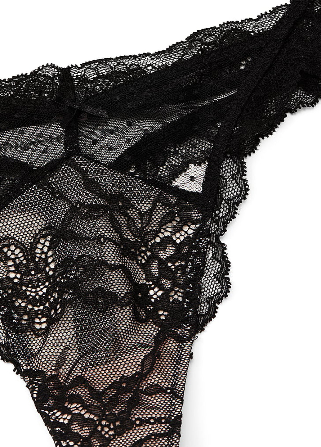 Чорний демісезонний комплект (бюстгальтер, трусики) Victoria's Secret