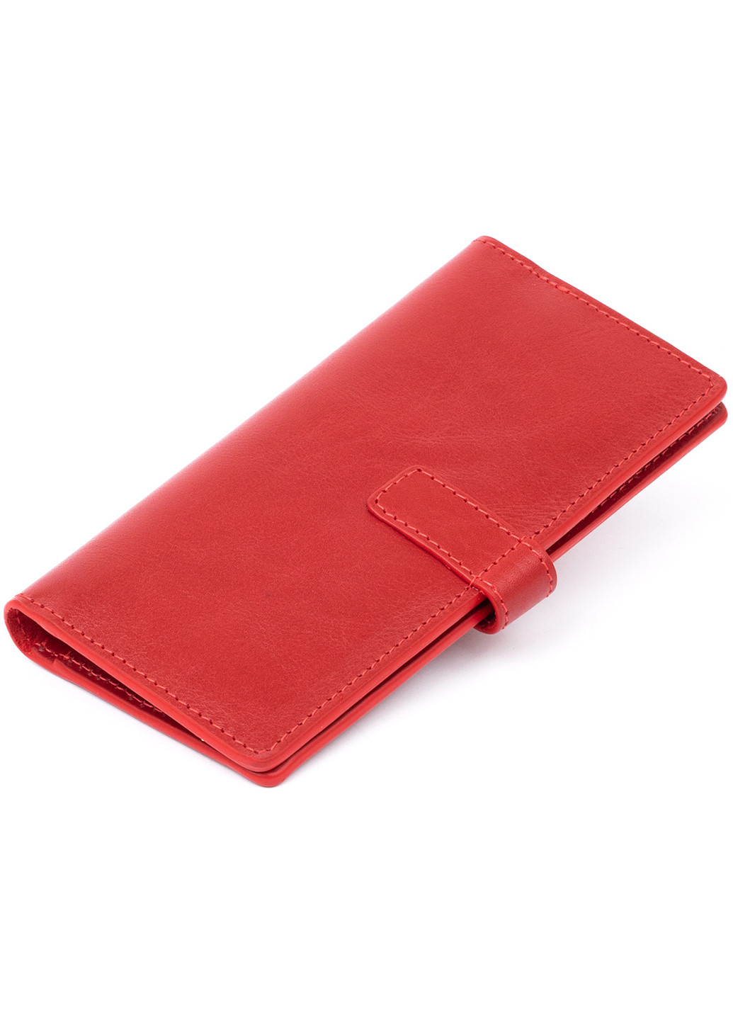 Жіночий шкіряний гаманець 9х18х1,5 см Grande Pelle (229459039)