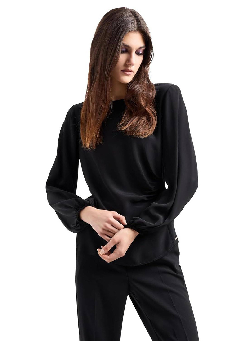Чорна блузка Armani Exchange