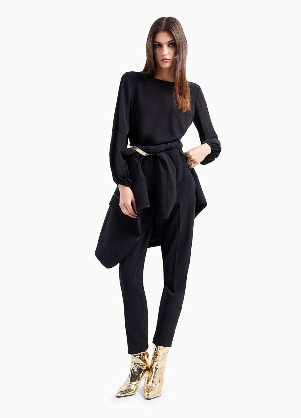 Чорна блузка Armani Exchange