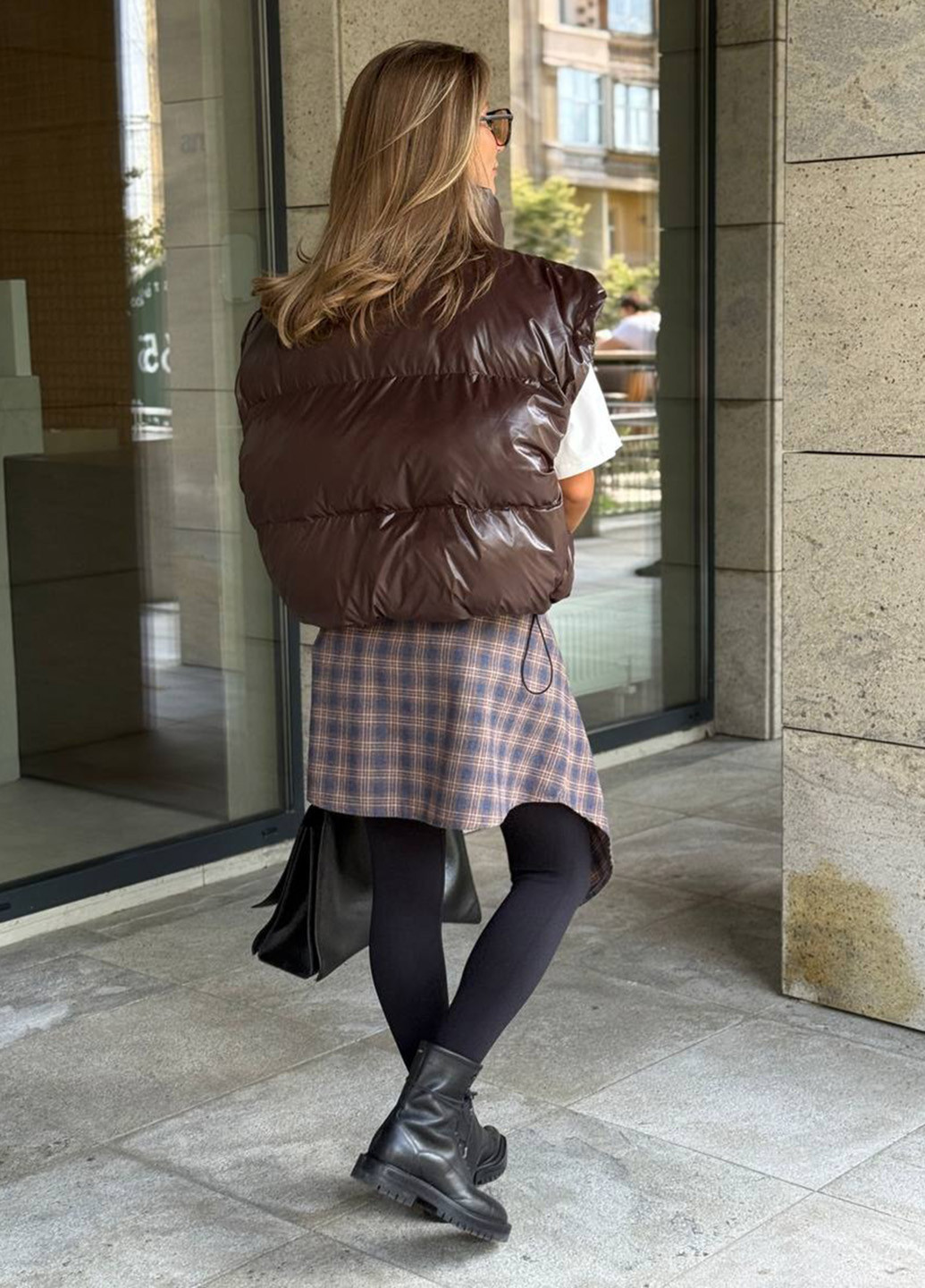 Кавова зимня куртка куртка-трансформер No Brand