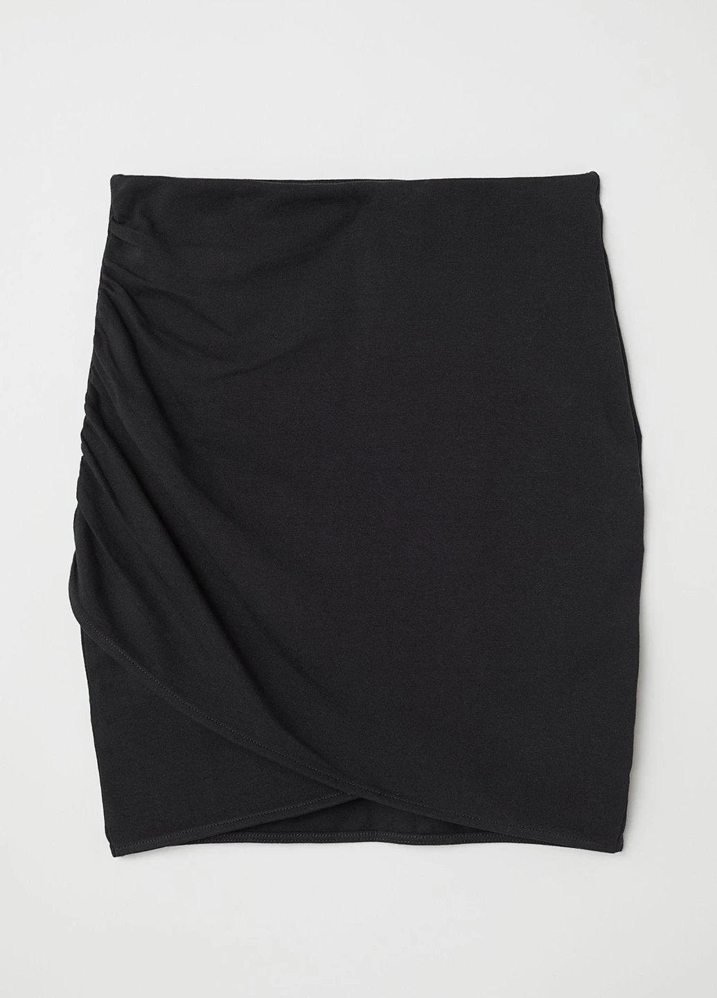 Черная кэжуал юбка H&M карандаш