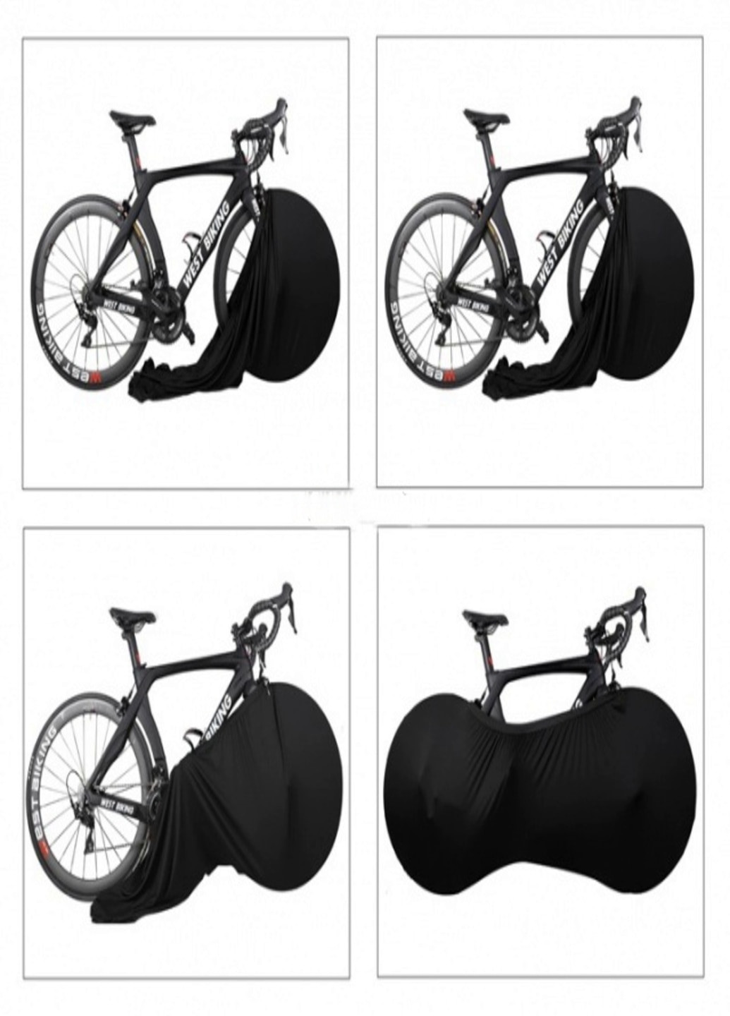 Чехол для велосипеда на колеса защитный(324680) Francesco Marconi (213875601)