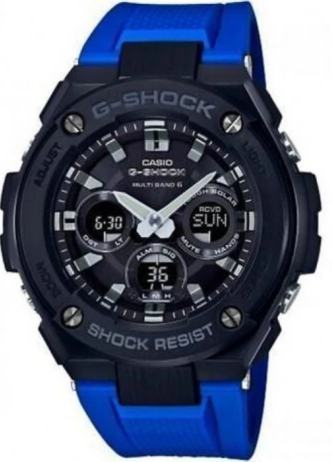 Мужские Часы GST-W300G-2A1ER кварцевые спортивные Casio (226691515)
