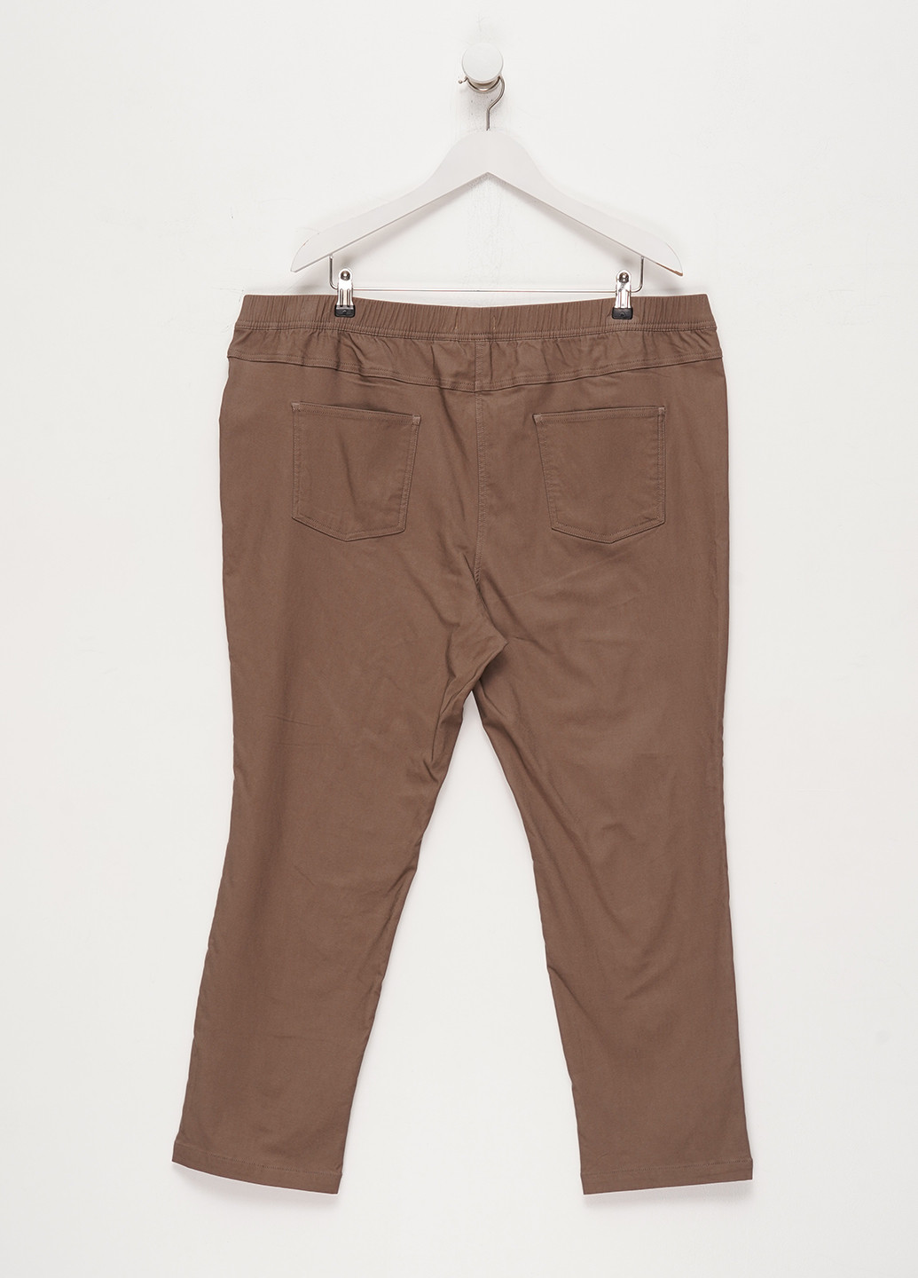 Темно-бежевые кэжуал демисезонные зауженные брюки Long Island
