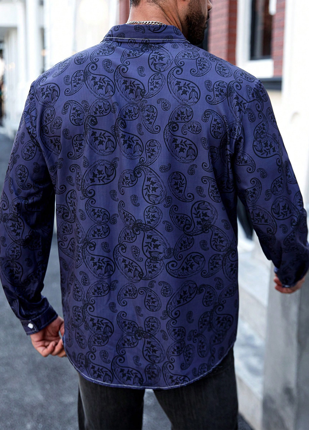 Цветная кэжуал рубашка турецкие огурцы SHEIN