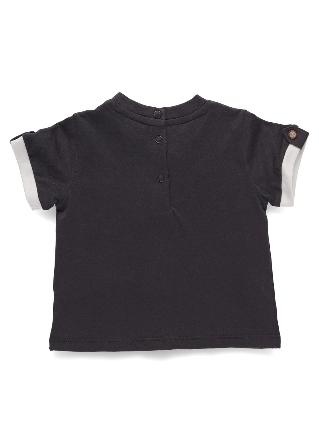 Графитовая летняя футболка Chicco