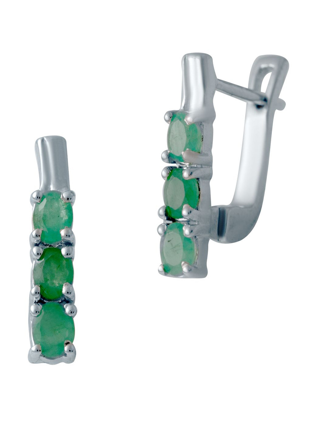 Серьги Silver Flame (164343511)