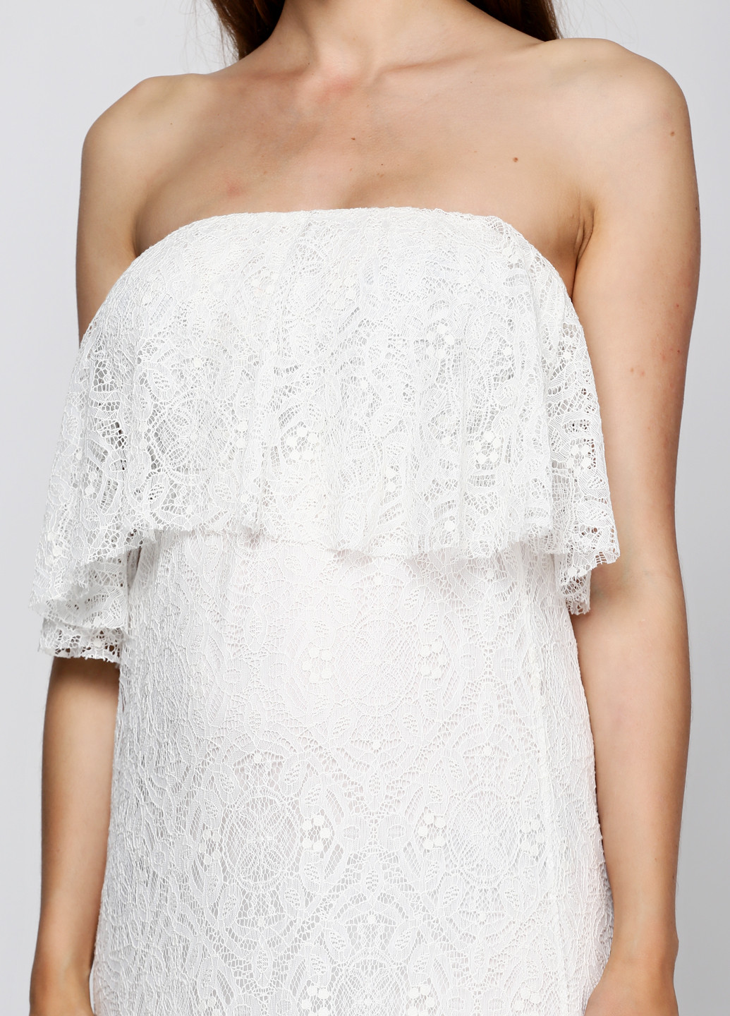 Білий кежуал плаття, сукня Sandro Ferrone однотонна