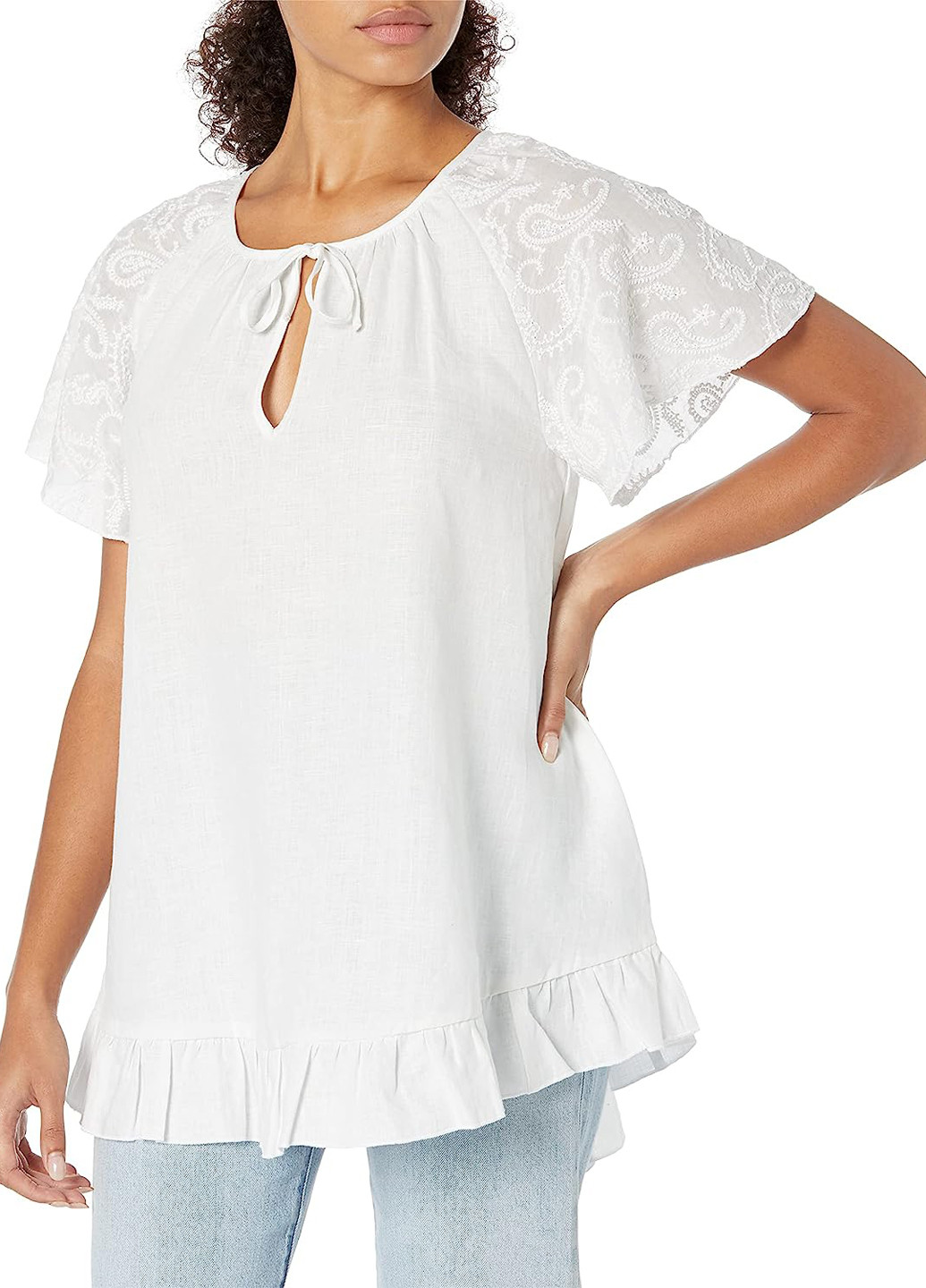 Біла блузка Guess