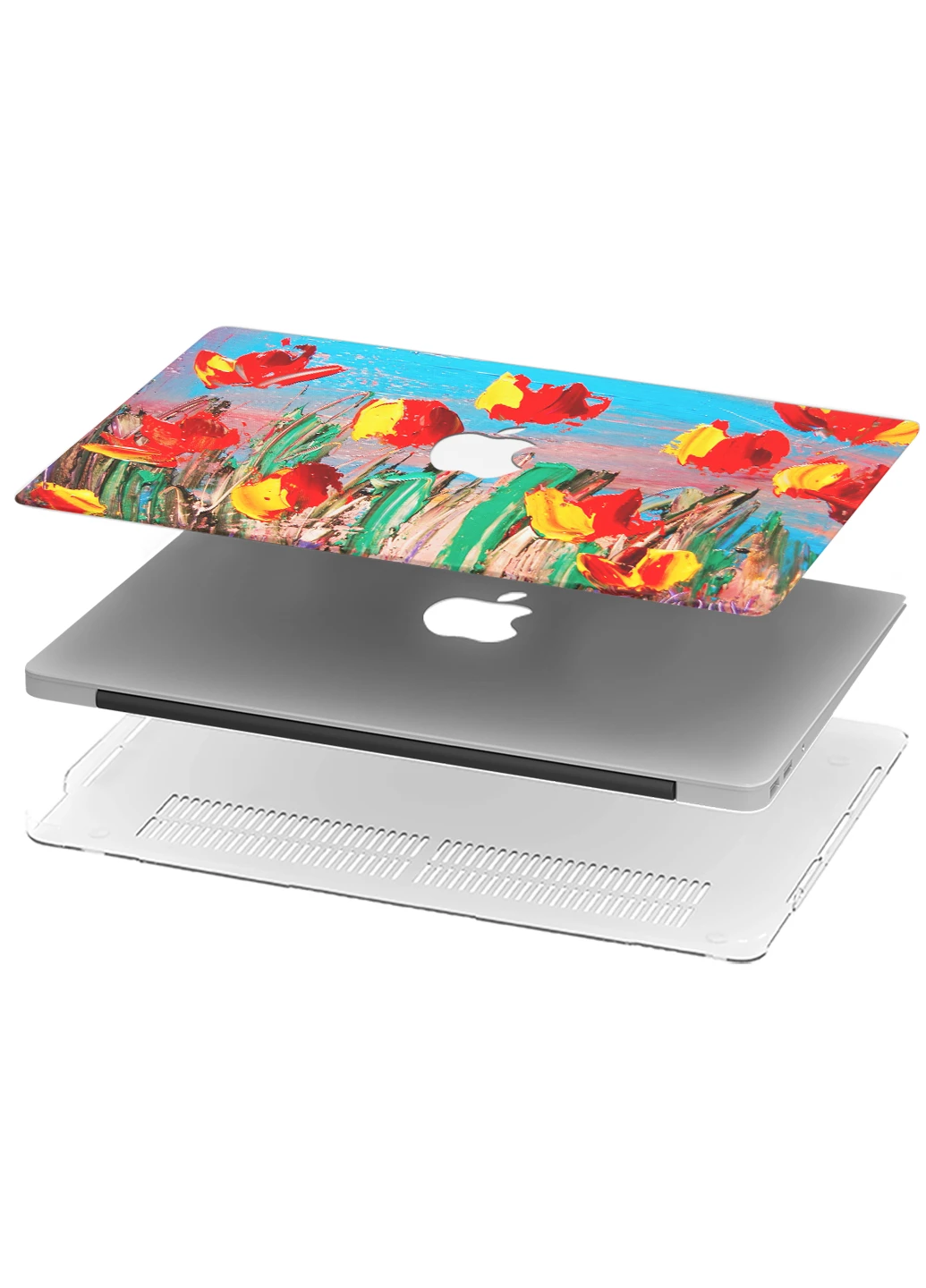 Чохол пластиковий для Apple MacBook 12 A1534 / A1931 Квіти (Flowers) (3365-1915) MobiPrint (218528630)
