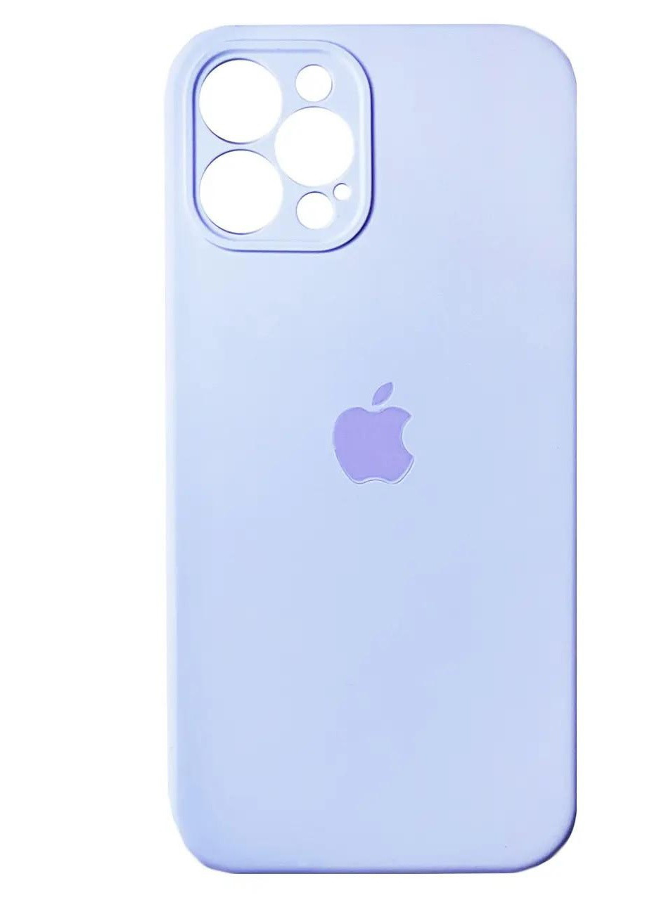 Силіконовый Чохол Накладка Закрита Камера Silicone Case Full Camera Для iPhone 13 Pro Max Lilac Cream No Brand (254091932)