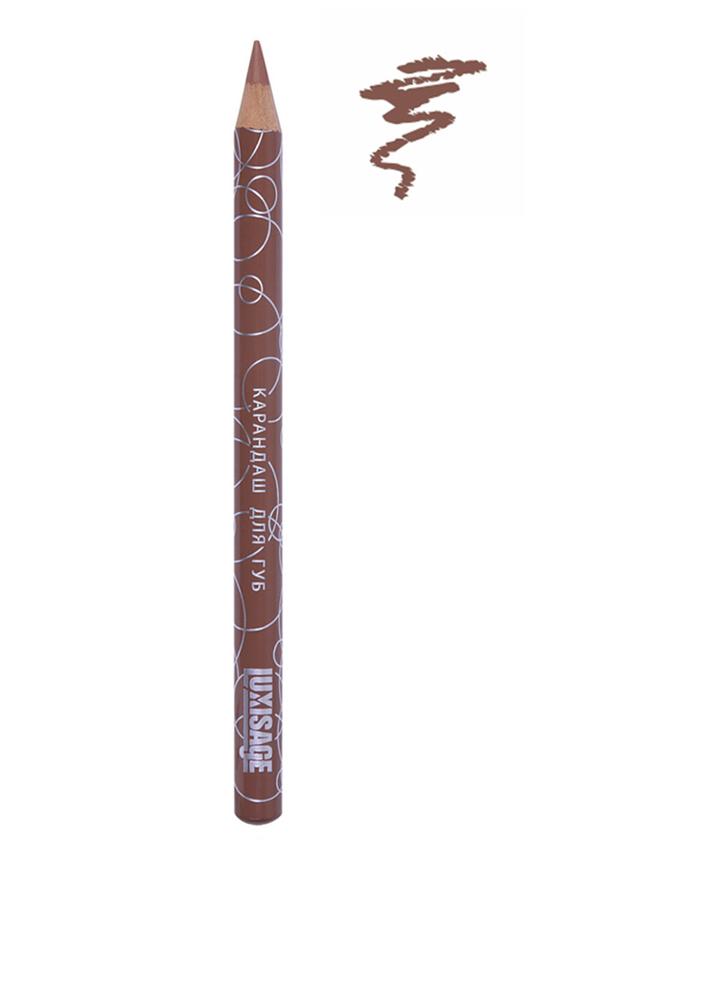 Олівець для губ №53, коричнево-рожевий, 1,75 г Luxvisage (72561013)
