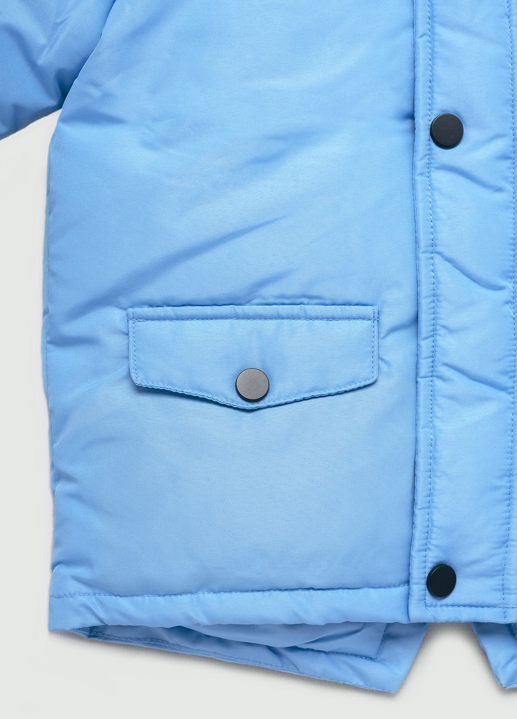 Голубая демисезонная демисезонная куртка, голубая No Brand