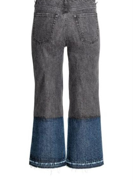 Wide Cropped Jeans H&M - (214571556)