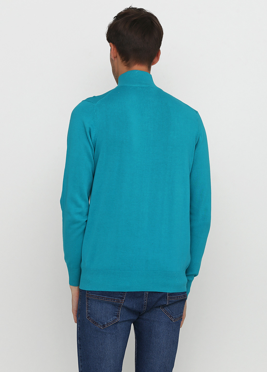 Бірюзовий демісезонний светр джемпер Cashmere Company