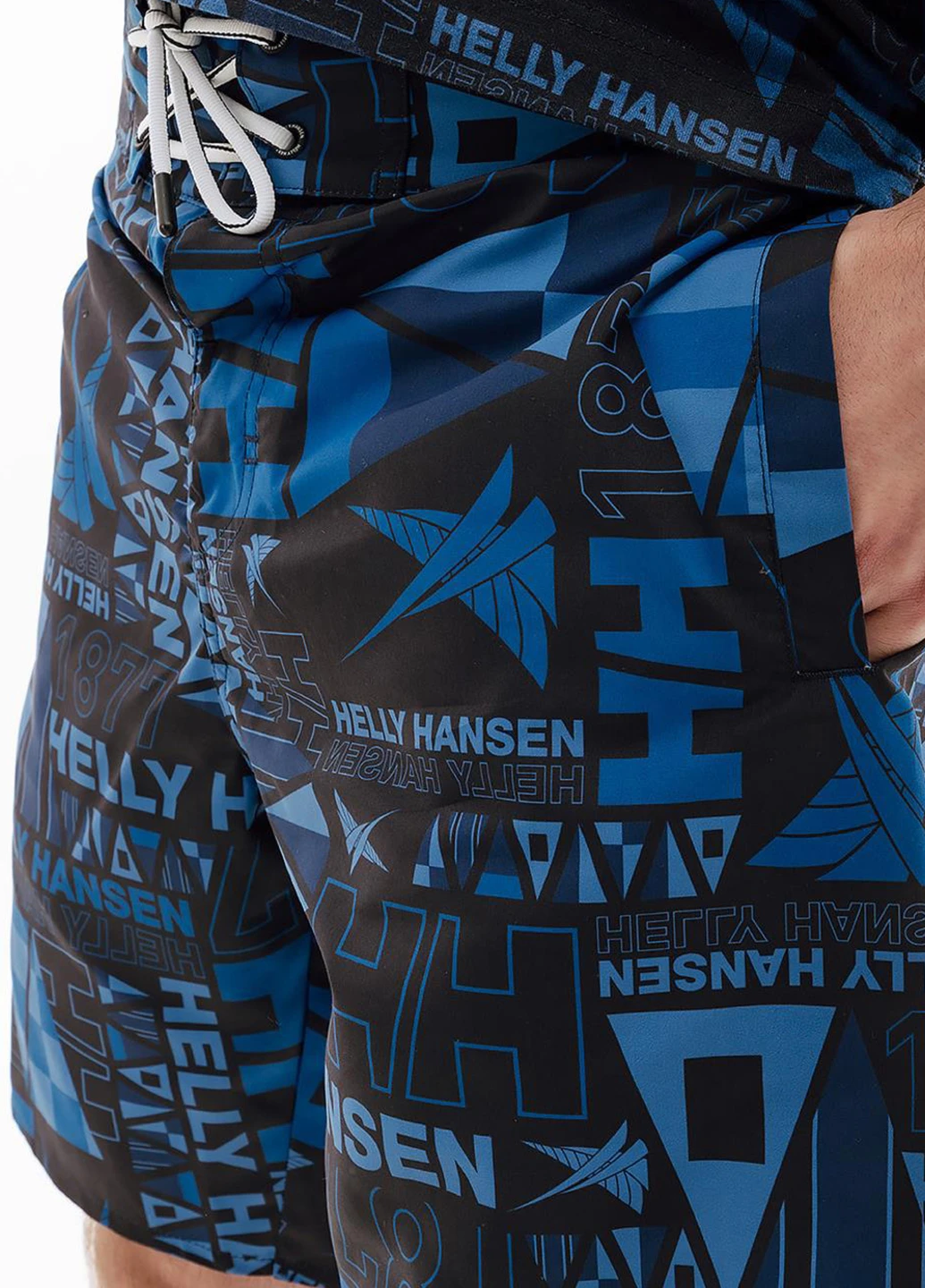 Шорты 34277-585 Helly Hansen Newport Boardshorts Black/Blue (367037629)