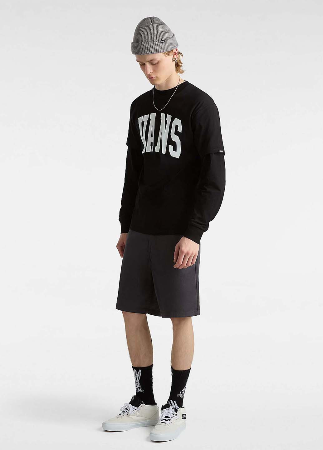 Чорна футболка Vans