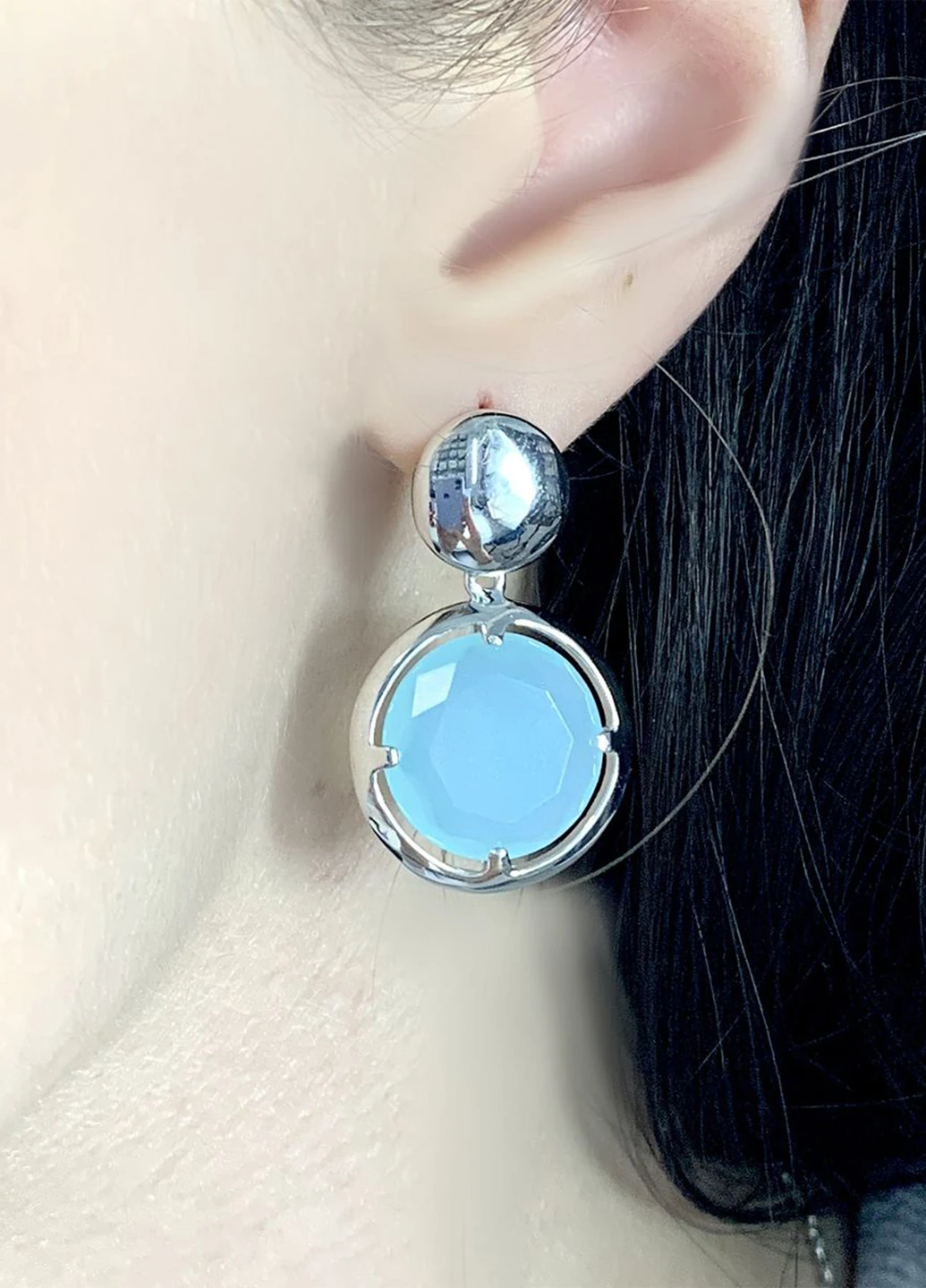 Серьги Silver Flame (152533021)
