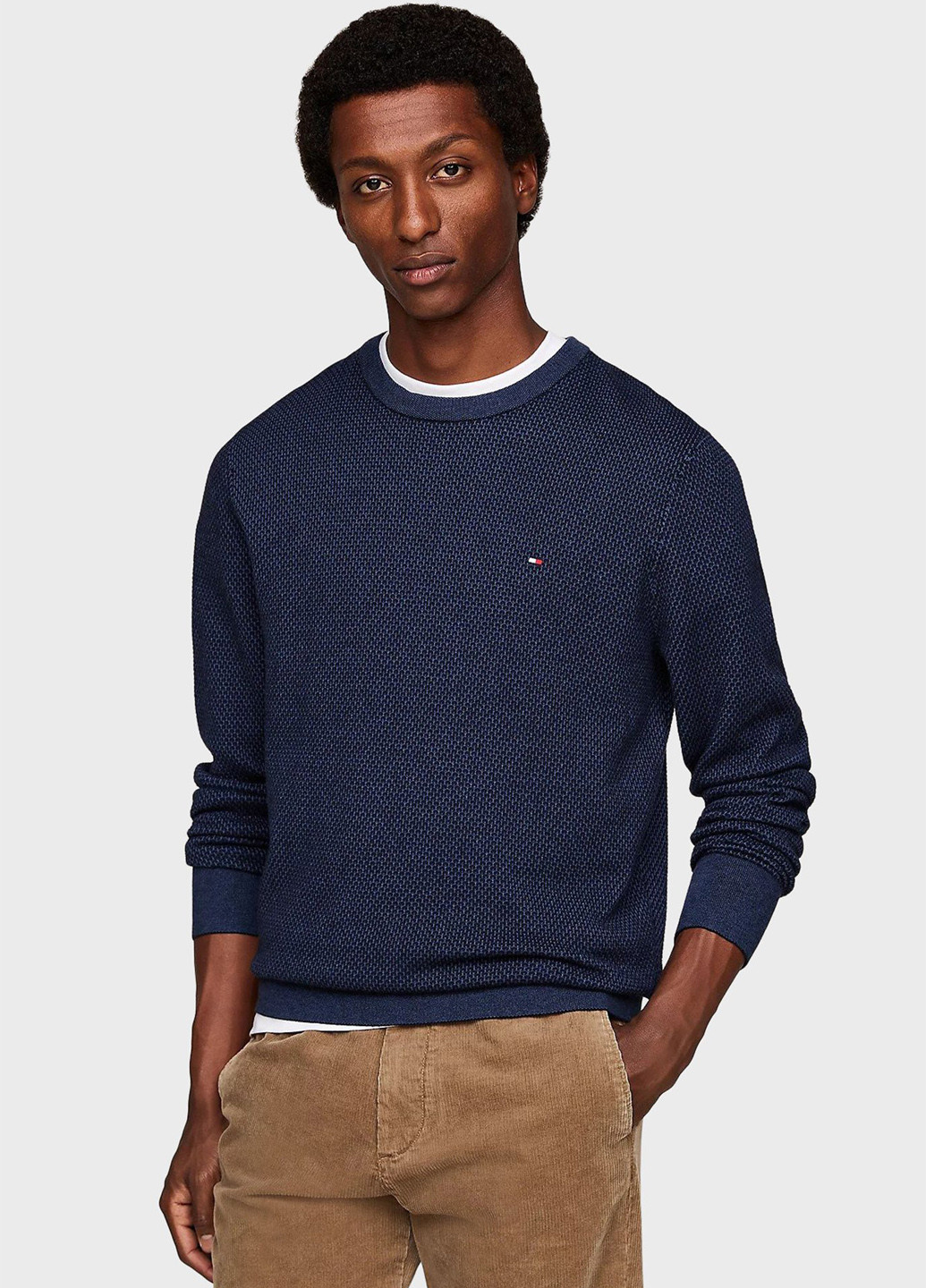 Темно-синий демисезонный джемпер джемпер Tommy Hilfiger