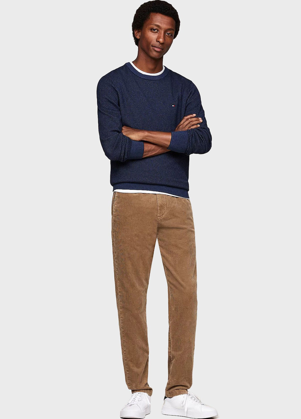 Темно-синий демисезонный джемпер джемпер Tommy Hilfiger