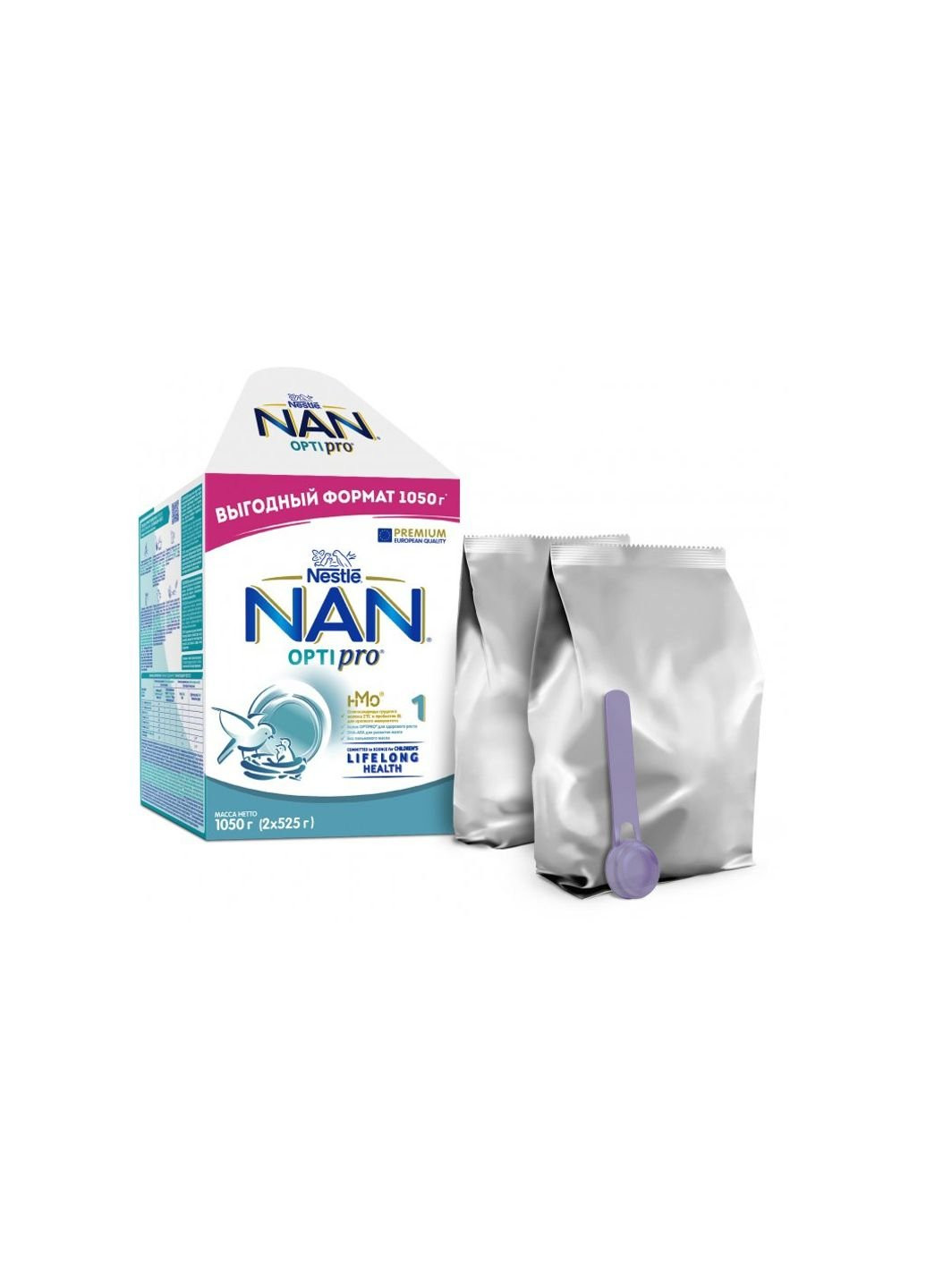 Дитяча суміш NAN 1 Optipro 2'FL+0 міс. 1050 г (1000004) Nestle (254065438)