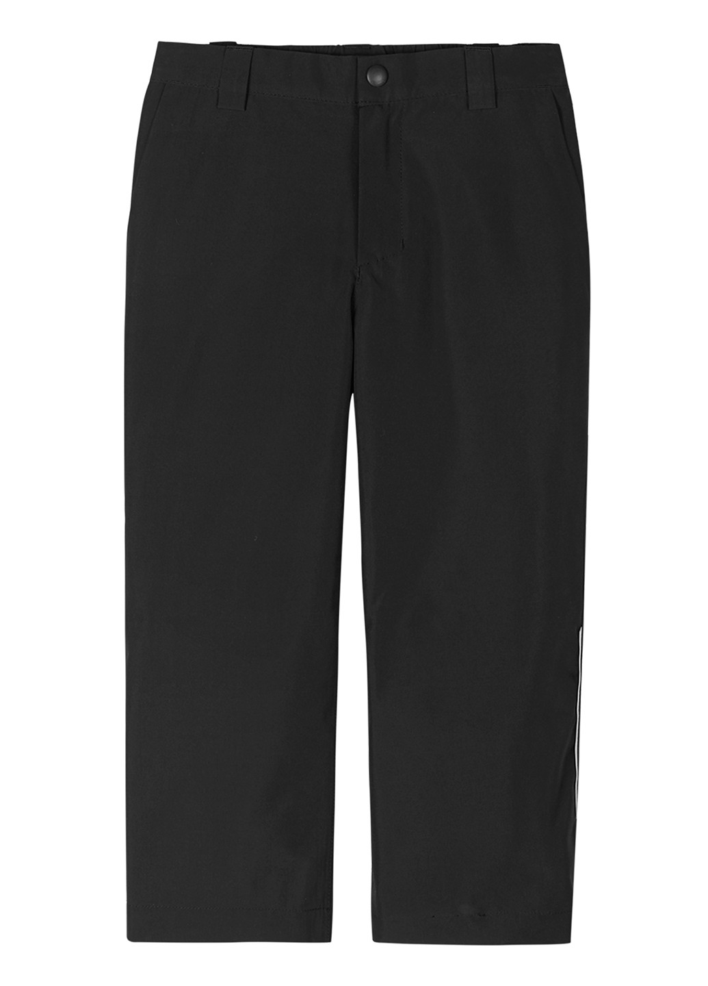 Черные кэжуал демисезонные брюки прямые Reima