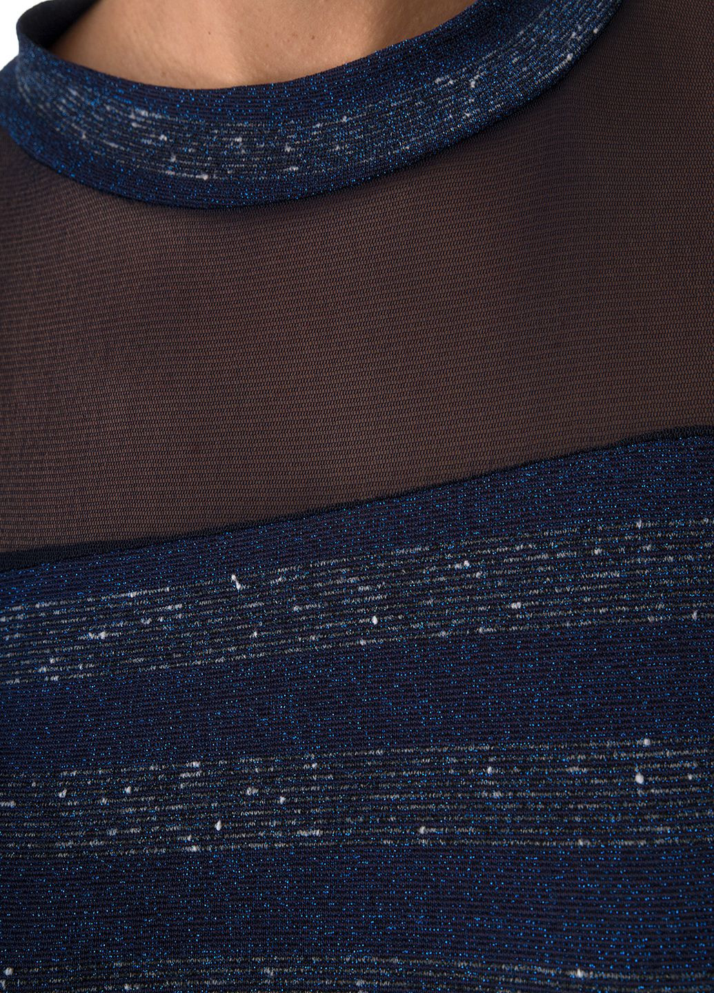 Синя кежуал сукня Miss Miss в смужку