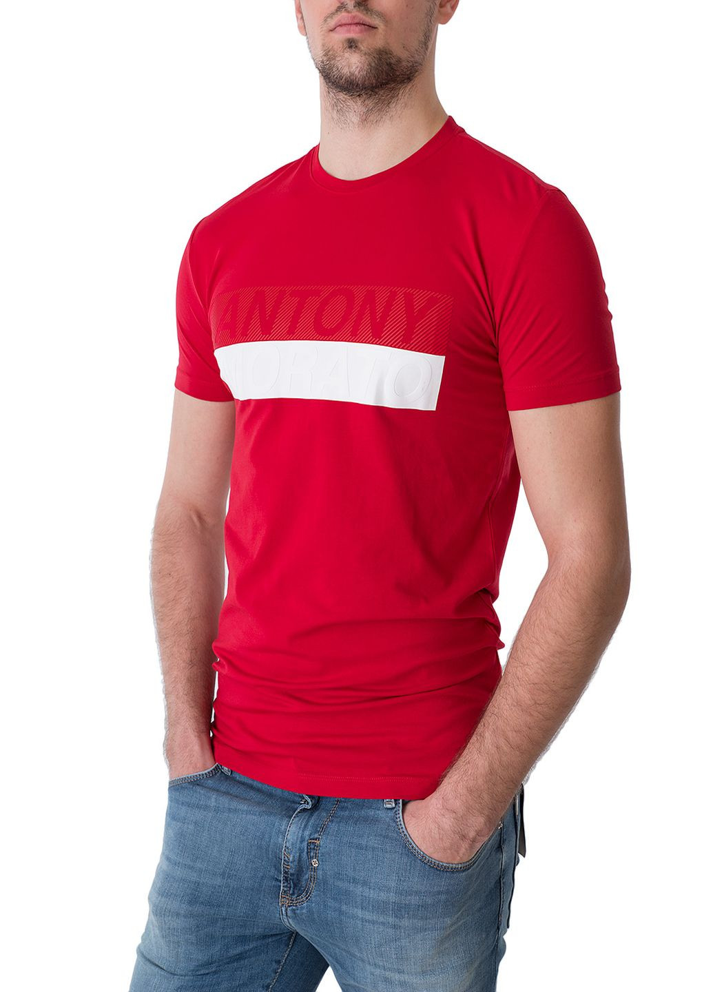 Червона футболка Antony Morato