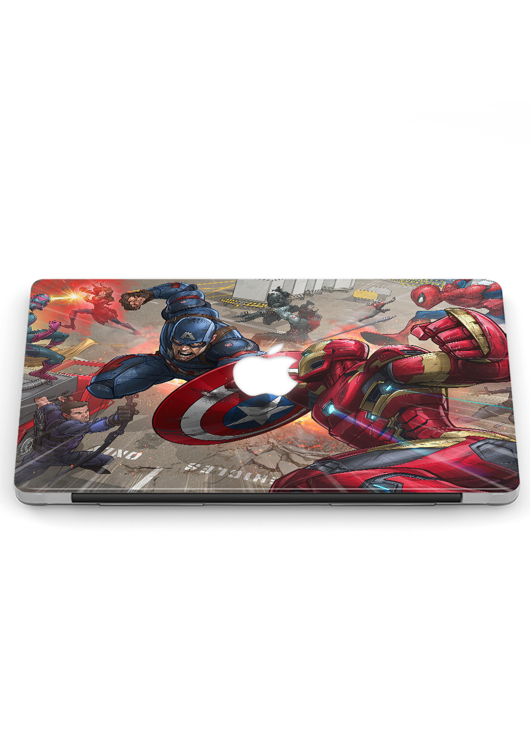 Чехол пластиковый для Apple MacBook Pro 16 A2141 Марвел (Marvel) (9494-1694) MobiPrint (218539138)