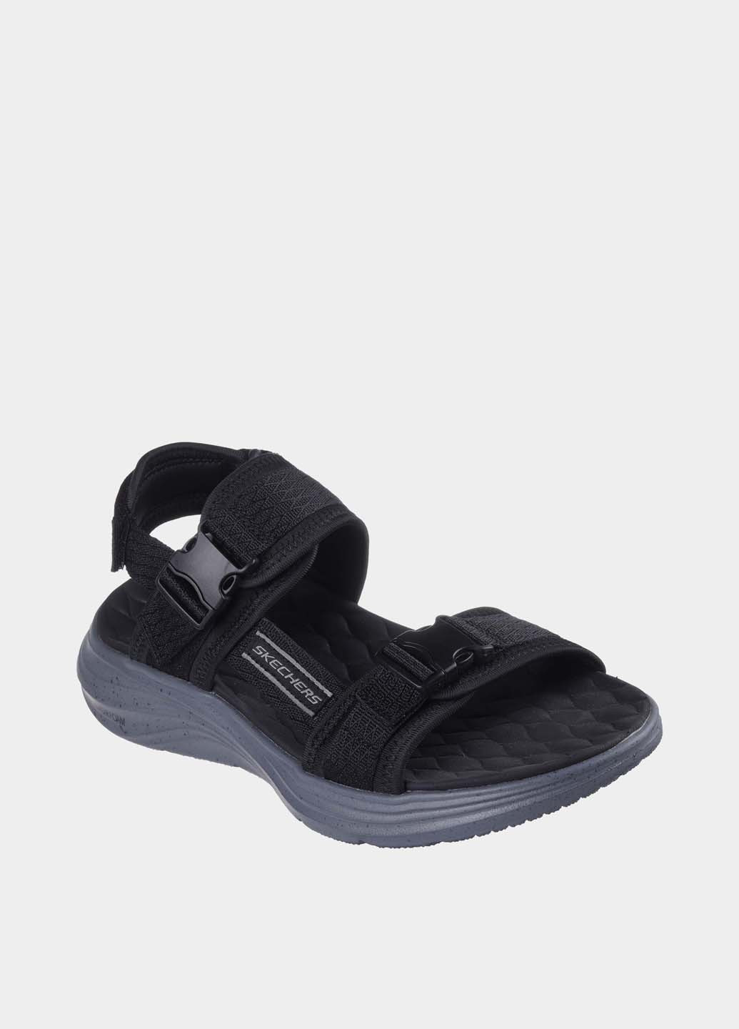 Спортивные, Кэжуал сандалии Skechers на липучке