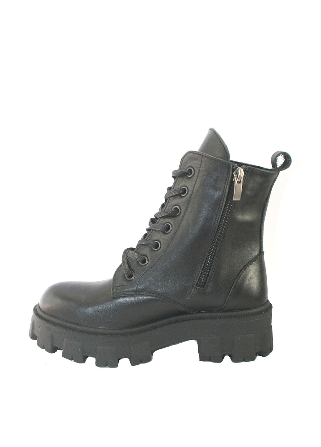 Зимние ботинки тимберленды Mila на тракторной подошве