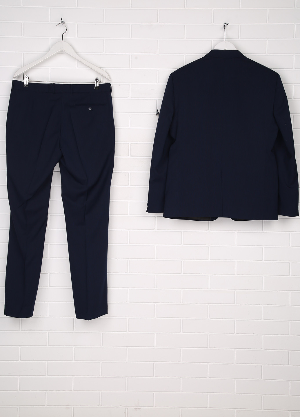 Синій демісезонний костюм (піджак, брюки) брючний Federico Cavallini