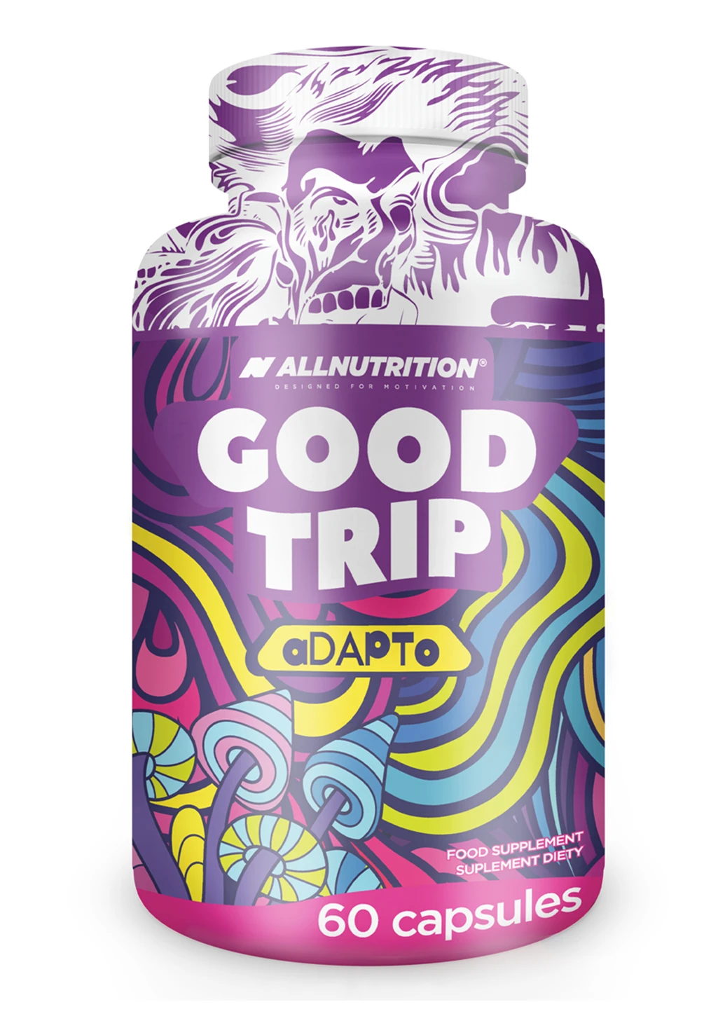 Для нервной системы Good Trip - 60caps Allnutrition (244701365)