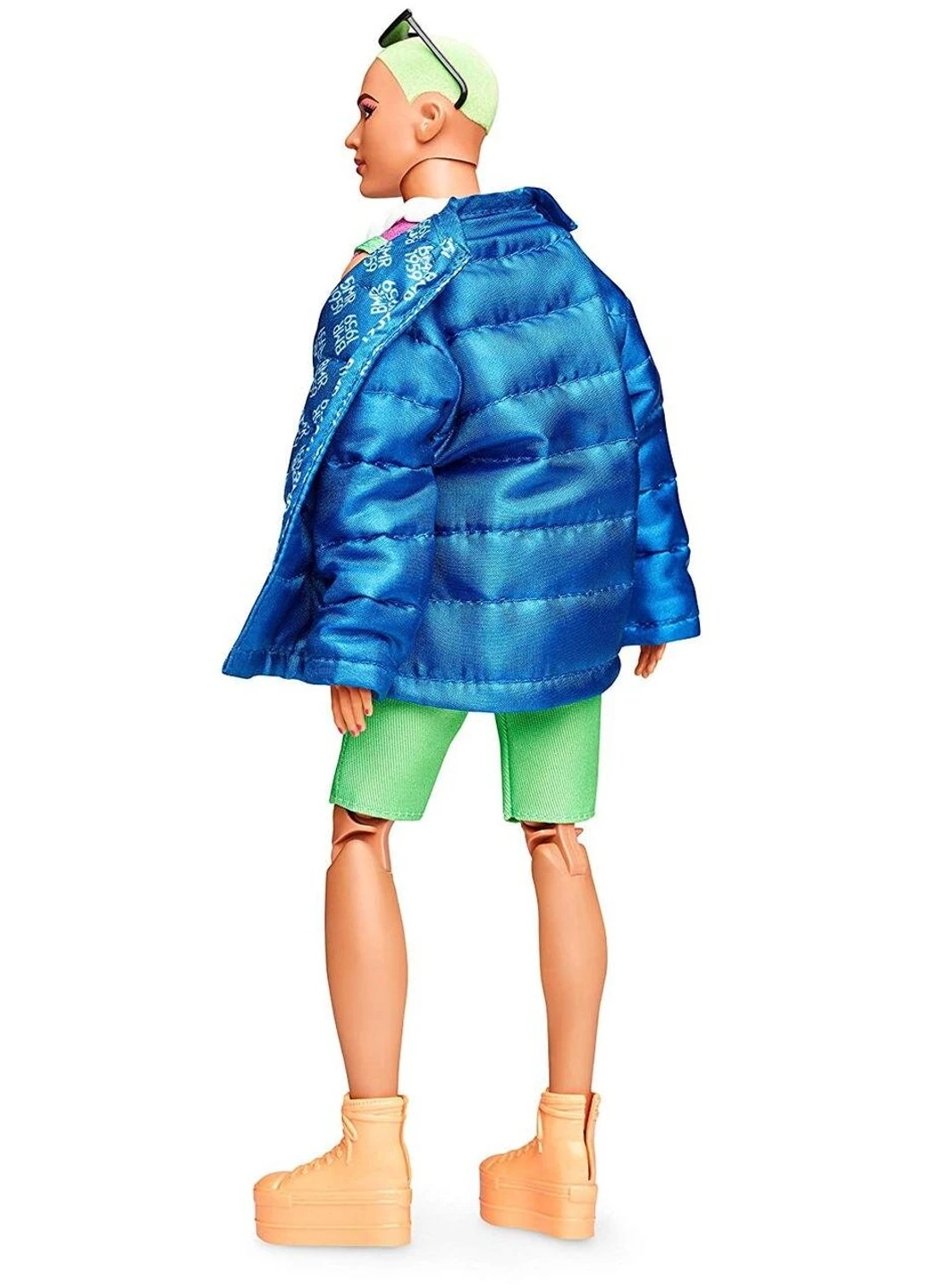 Кукла Barbie BMR1959 Ken Fully Poseable Fashion Doll with Neon Hair (GHT96) Mattel (255665125)