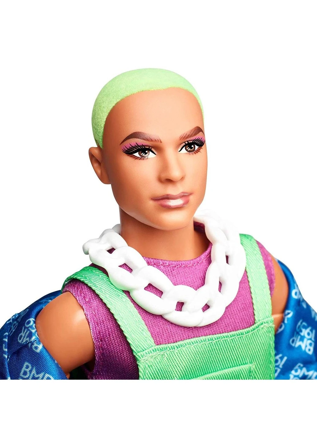 Кукла Barbie BMR1959 Ken Fully Poseable Fashion Doll with Neon Hair (GHT96) Mattel (255665125)