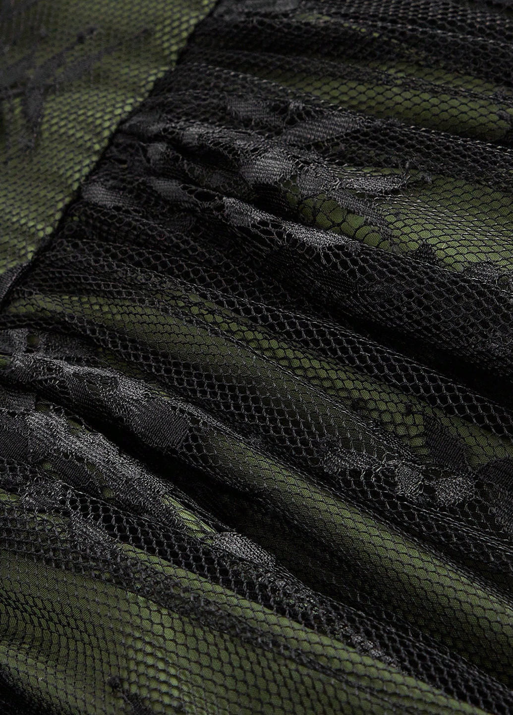 Оливковое (хаки) праздничный платье с открытыми плечами, клеш Romwe однотонное