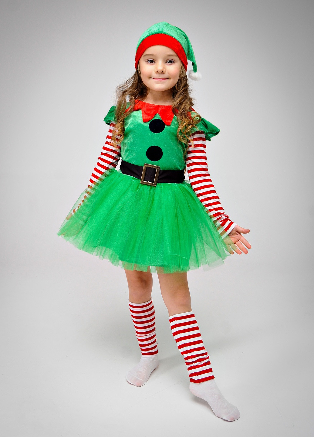 Маскарадний костюм Різдвяний Ельф дівчинка DM SASHKA (247261650)