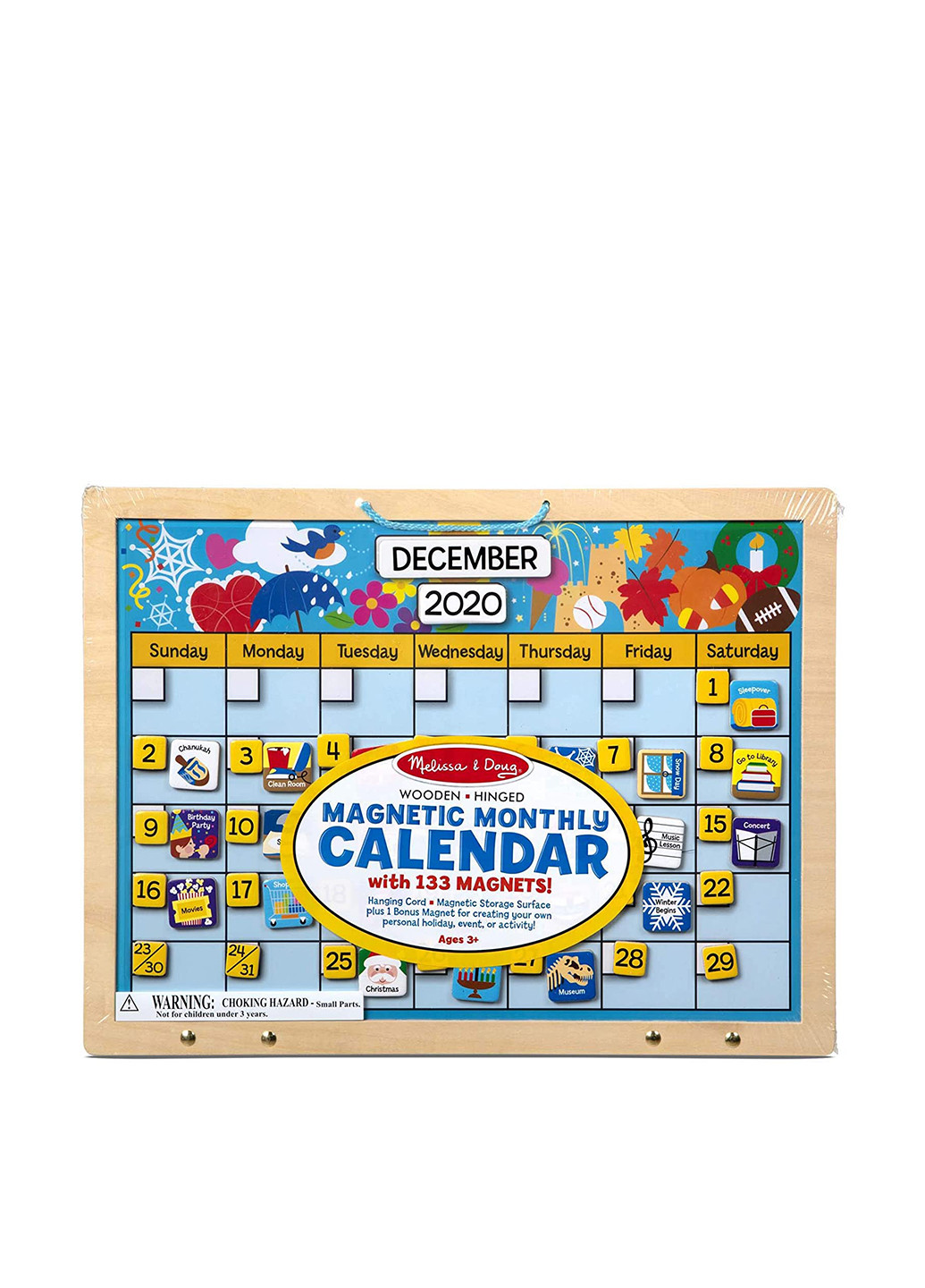 Вечный календарь, 30,5х40,6 см Melissa & Doug (251317731)