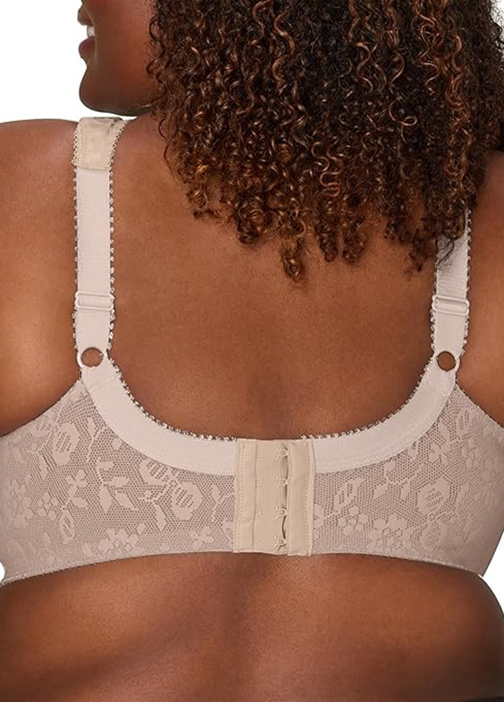 Темно-бежевий мінімайзер бюстгальтер Playtex поліестер