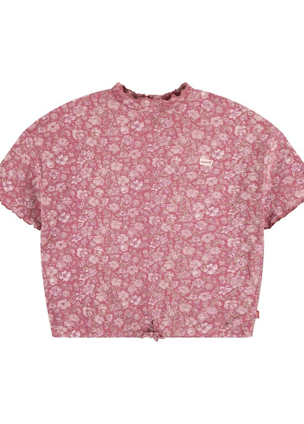 Темно-розовая летняя футболка Levi's