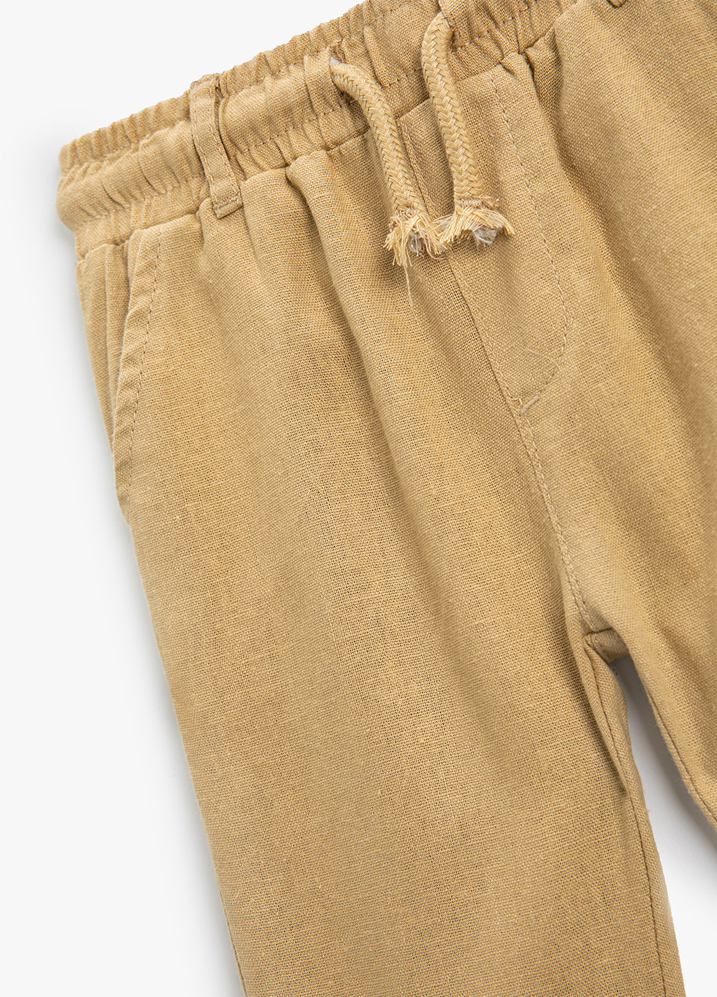 Песочные кэжуал демисезонные брюки прямые KOTON