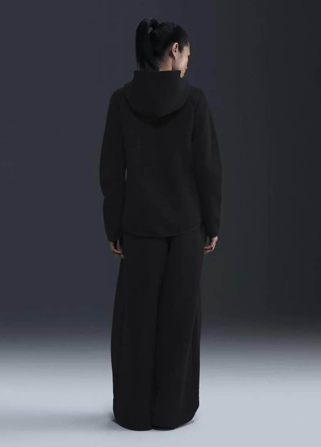 Кофта HV6747-010 Nike W NSW TCH FLC WR FZ HDY 2 (365688238)