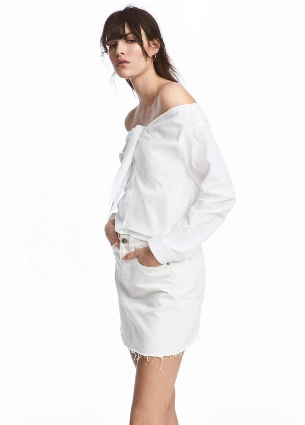 Біла блуза H&M