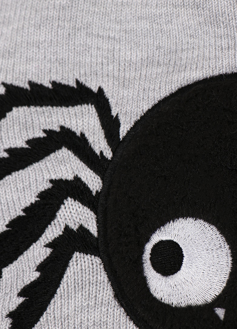 Шапка з малюнком "павук" Сірий H&M (251841500)