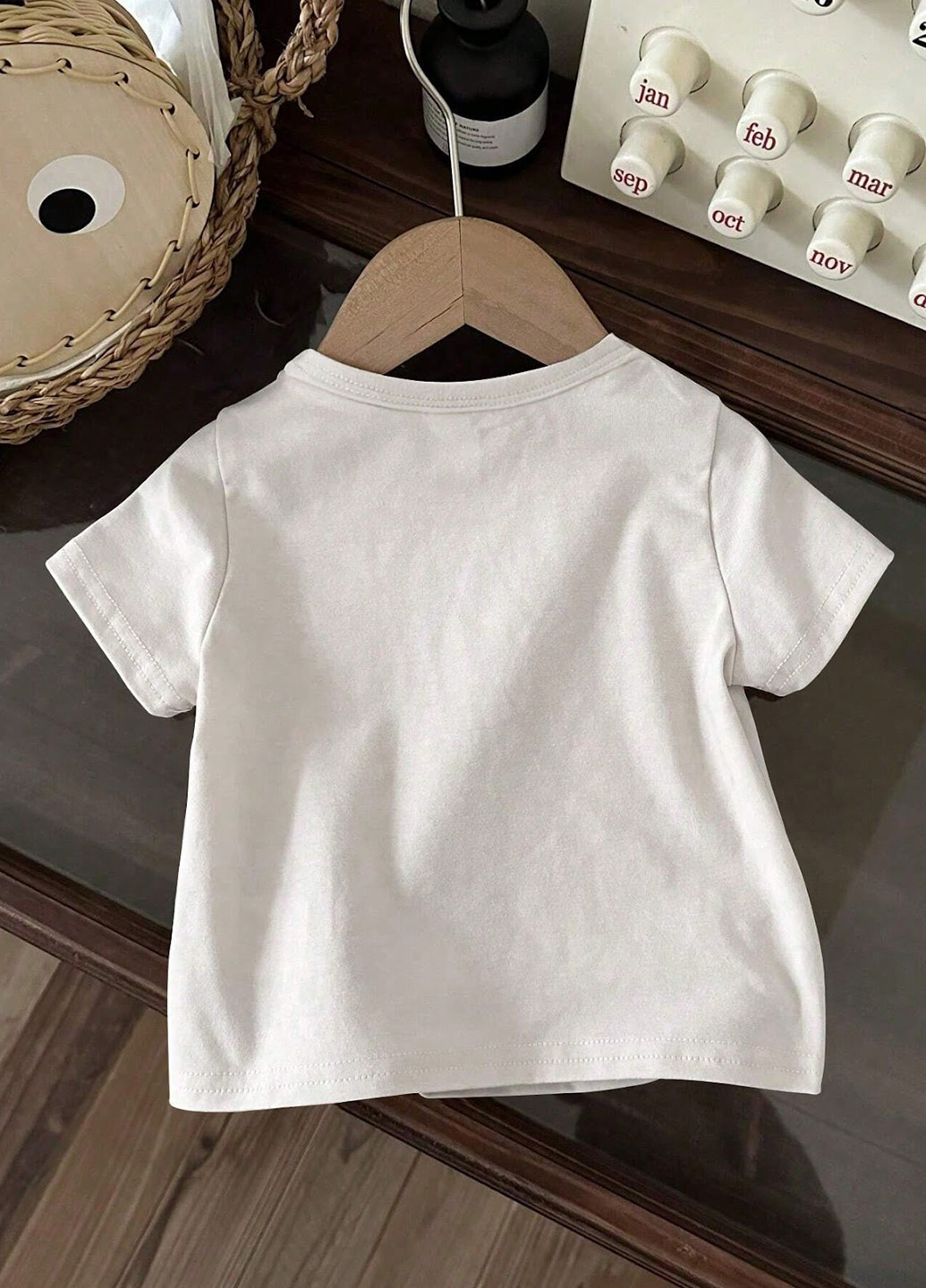 Біла літня футболка SHEIN