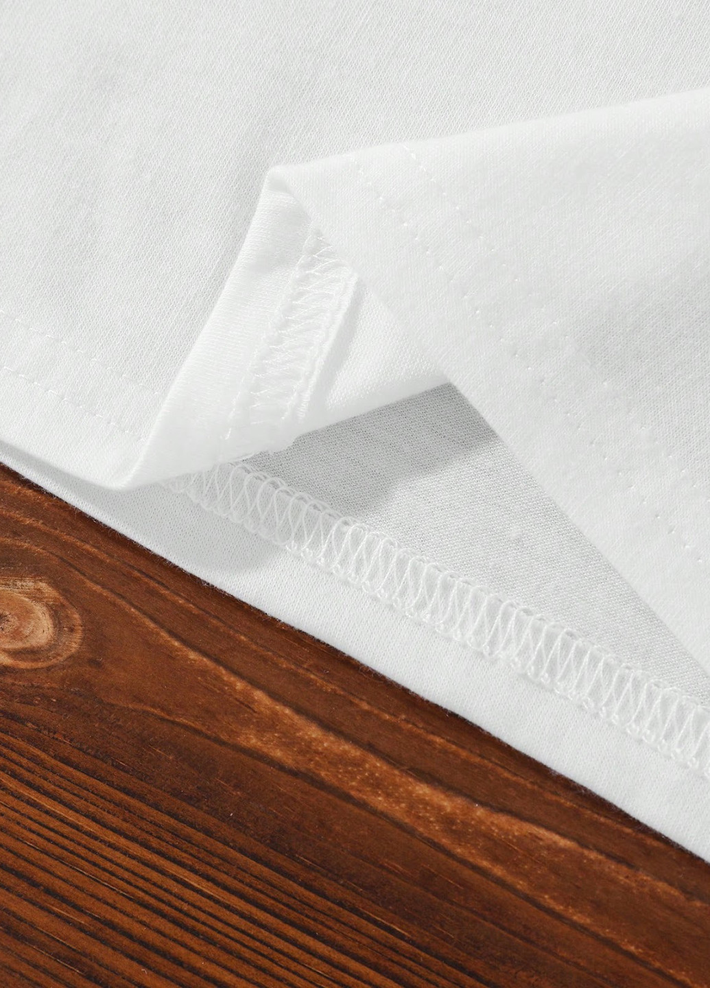 Біла літня футболка SHEIN