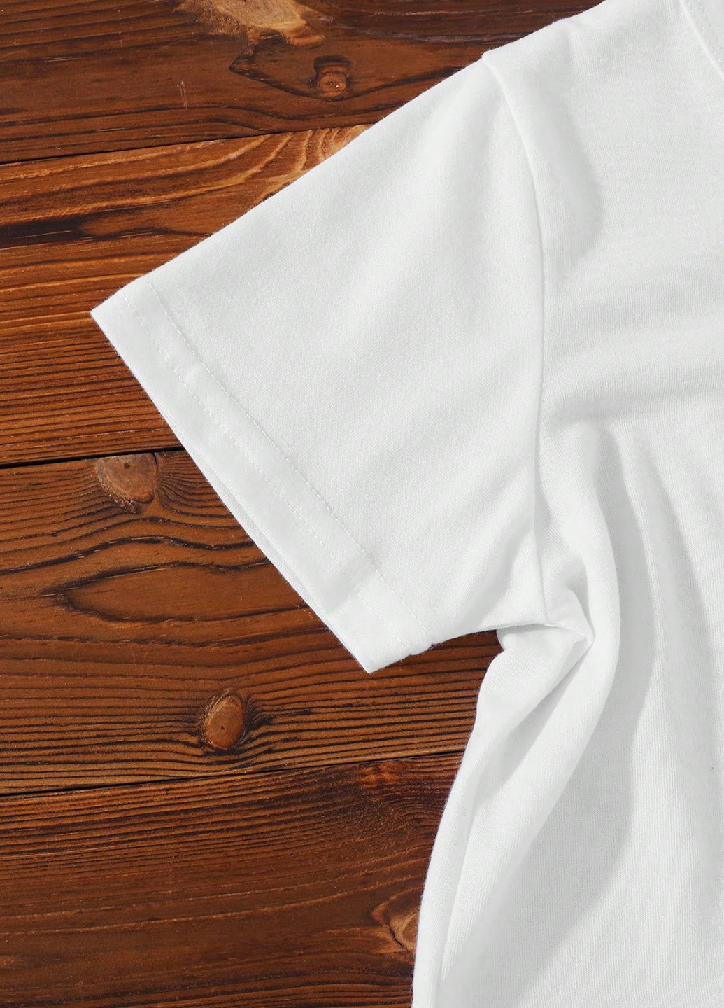 Біла літня футболка SHEIN